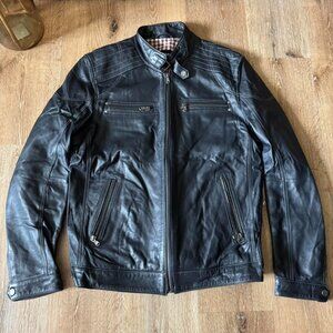Derimod Expo 100% Genuine Leather Jacket size Men’s medium
